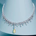 Women's Sterling Silver Diamond Necklace