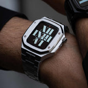 Watch Strap Modification Metal Stainless Steel Watch Integrated Case Protective Case