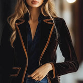 Versatile Top Casual Small Suit Coat Douson Odeh