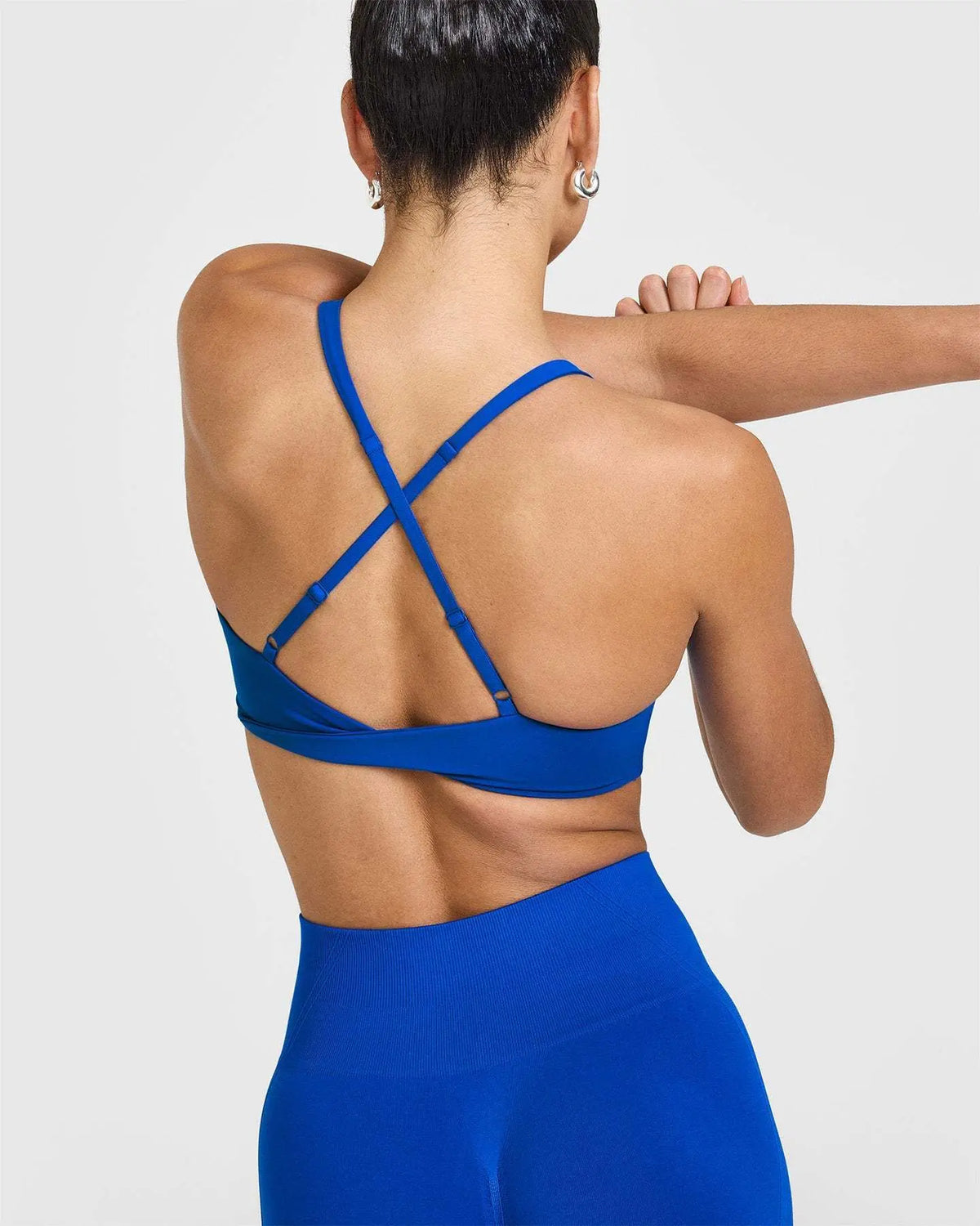 Sports Collar Cross Twist Strap Fitness Yoga Double-sided Brocade Vest Douson Odeh