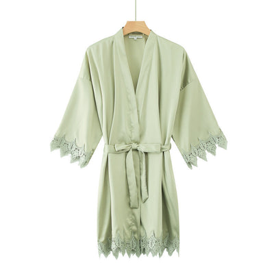 Wedding party dressing gown