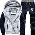 men with cashmere sweater suit Korean winter fashion hoodie coat wholesale agent