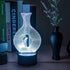 Creative 3D night light LED lamp,Material: Acrylic & ABS: Creative 3D night light LED lamp