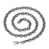 S925 Sterling Silver Meteorite Necklace Stone Pattern Thick Type Men