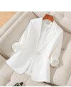 Coat For Women New Summer High-grade Temperament Top Half Sleeve