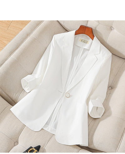 Coat For Women New Summer High-grade Temperament Top Half Sleeve