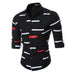 Spring Men's Geometric Printed Shirt Trendy Men Shirt Coat Douson Odeh