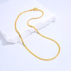 Fashion Retro Thin Flat Snake Bone Necklace