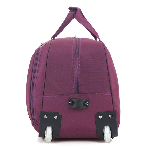 Oxford Cloth Trolley Bag Leisure Travel Folding Luggage