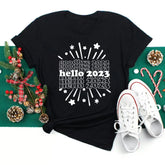 Printed Annual Party Short Sleeve T-shirt Tops For Men And Women Douson Odeh