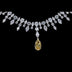 Women's Sterling Silver Diamond Necklace