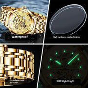 Men's Automatic Mechanical Hollowing Watch