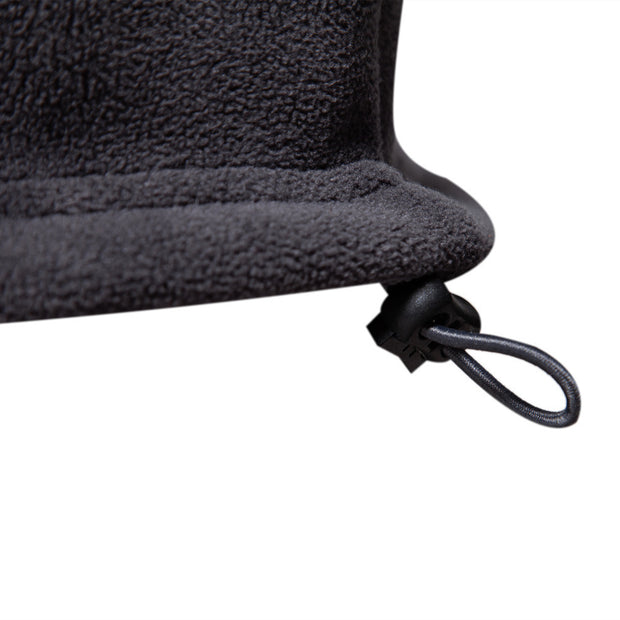 Men's Autumn And Winter New Stand Collar Half Zip Long-sleeved Sweater