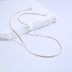 Fashion Retro Thin Flat Snake Bone Necklace