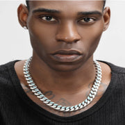 GRGR Original Genuine Three-dimensional Cutting Cuban Necklace For Men