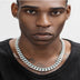GRGR Original Genuine Three-dimensional Cutting Cuban Necklace For Men