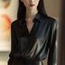 Professional Retro Unique Chic Purple Blouse Women Tops Douson Odeh