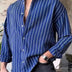 Men's Casual Striped Long-sleeved Shirt