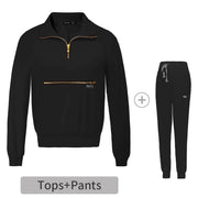 Casual Lapel Surgical Suit For Men And Women