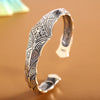 Personality Retro Vajra Men's Bracelet Punk Silver Bracelet