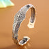 Personality Retro Vajra Men's Bracelet Punk Silver Bracelet