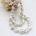 Nude Necklace Baroque Pearl Necklace Glare