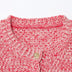 New Women's Fashion Design Knitted Coat