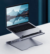 Lapstop Stand With 8-in-1 Docking Station Douson Odeh