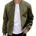 Men's Casual Plus Size Suede Zipper Men's Jacket Douson Odeh