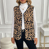 Leopard Print Cardigan Outerwear Top