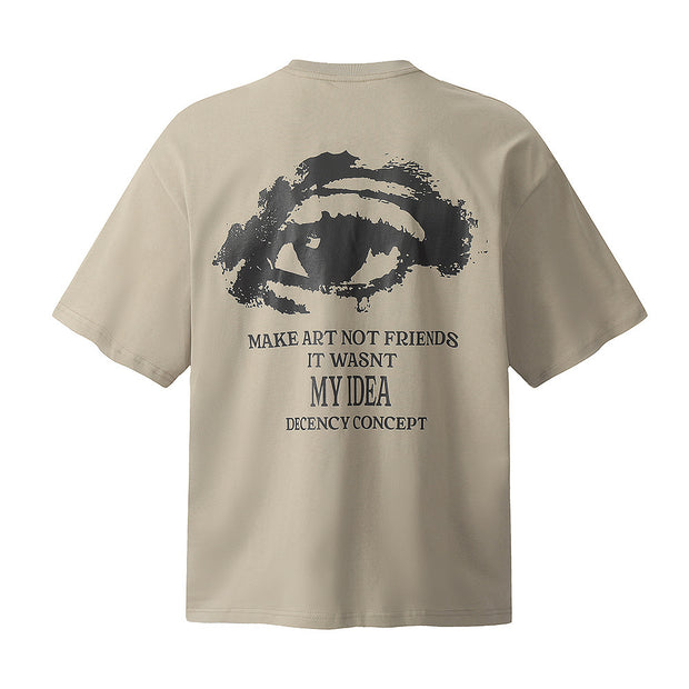 Fashion Loose Bottoming T-shirt Top Men