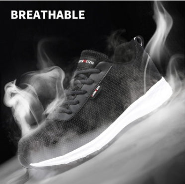Safety Shoe Lightweight Breathable Reflective Casual Sneaker