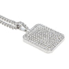 Hiphop hiphop full diamond cuban necklace men set