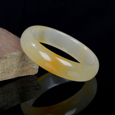 Natural Gem Light Jade Bracelet Women