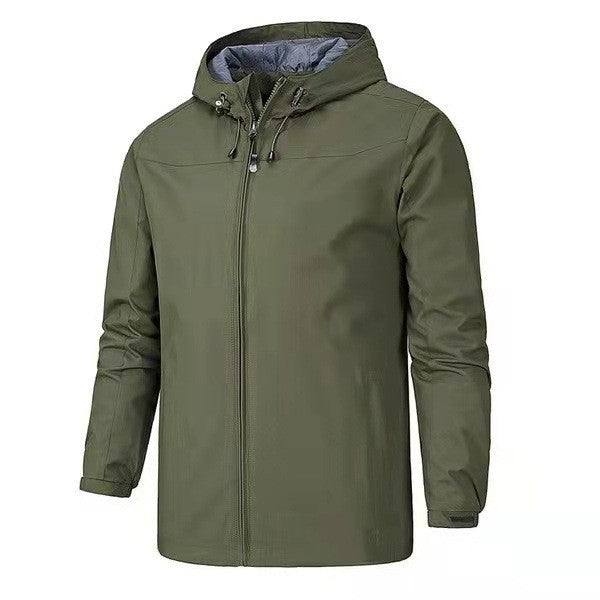 Shell Jacket Outdoor Men's Jacket Windproof Waterproof Mountaineering Suit