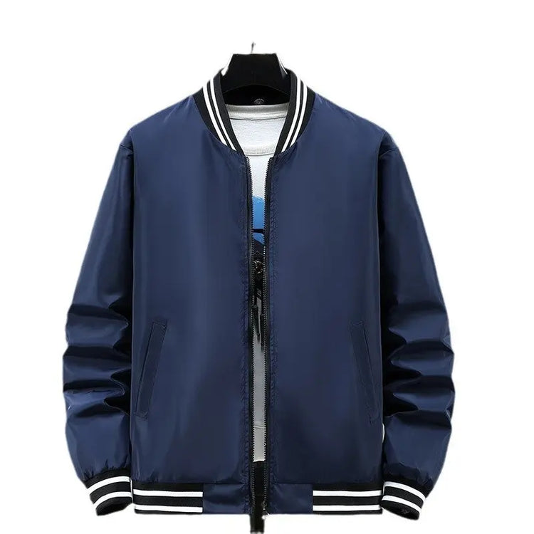 Stand Collar Jacket Spring And Autumn New Loose All-matching Casual Douson Odeh
