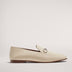 Cream Flats Shoes | Comfortable Slip-On Loafers with Soft Insole