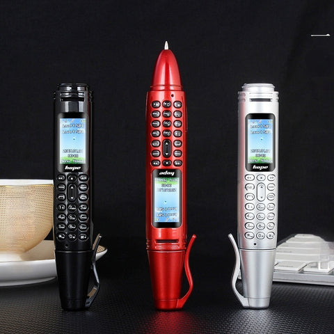 Mini Mobile Phone AK007 Personalized Pen Mini Mobile Phone