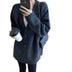 Mid-length Small Outerwear Sweater Coat