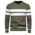 Men's Pullover Multi-color Round Neck Men's European-style Plus Size Sweater