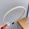 Thin pearl headband