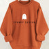 Spooky Season Halloween Graphic Sweatshirt - Women'S Casual