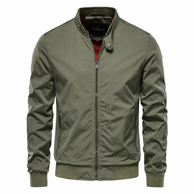 Individual Casual Men's Upperwear Thin Jacket