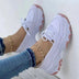 Lace-up Sneakers For Women Running Walking Sports Chunky Shoes Douson Odeh