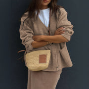 Minimalist Long Sleeve Senior Coat Sweater Women's Clothing