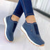 Women Flats Shoes Elastic Band Design Shoes Platform Sneakers Douson Odeh