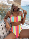 Printed Sexy Split Bikini Swimsuit For Women
