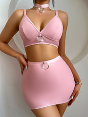 European And American Style Sexy Underwear Skirt Suit Sexy Bra Women