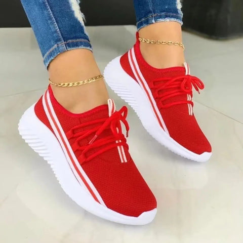 Stripe Sneakers For Women Sports Shoes Douson Odeh