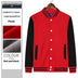 Brushed Jacket Coat Student Party Embroidery Print Douson Odeh